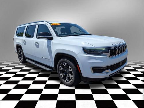 Bright White Clearcoat 2024 Jeep Wagoneer L Series III