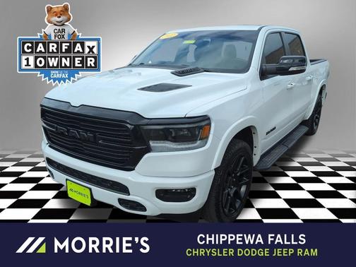 Bright White Clearcoat 2022 RAM 1500 Laramie