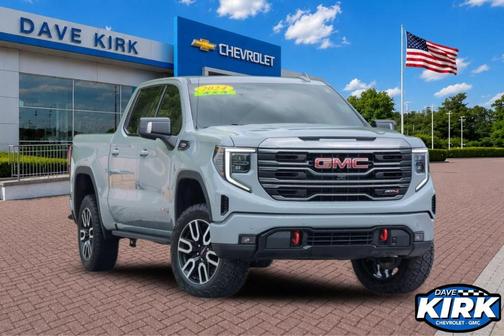 Gray 2024 GMC Sierra 1500 AT4