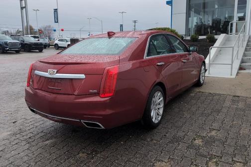 Red 2015 Cadillac CTS 3.6L Luxury
