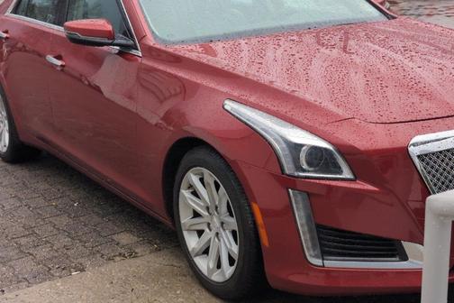 Red 2015 Cadillac CTS 3.6L Luxury