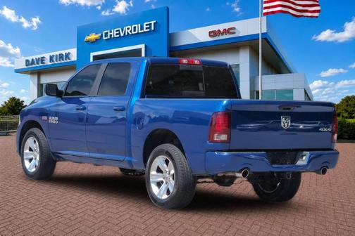 Blue 2017 RAM 1500 Sport