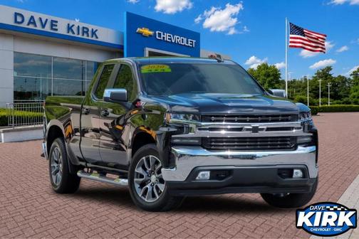 Black 2020 Chevrolet Silverado 1500 LT