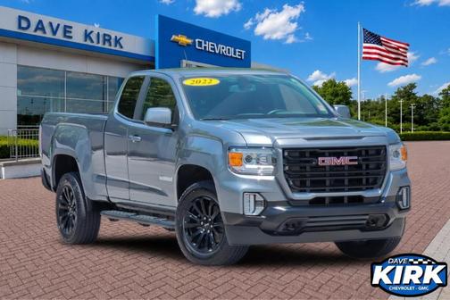 Steel Metallic 2022 GMC Canyon Elevation