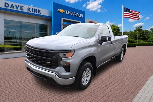Sterling Gray Metallic 2025 Chevrolet Silverado 1500 WT