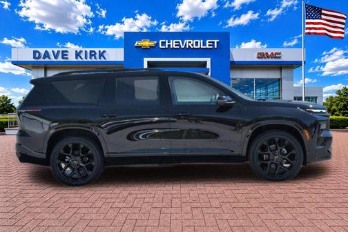 Black 2026 Chevrolet Traverse RS