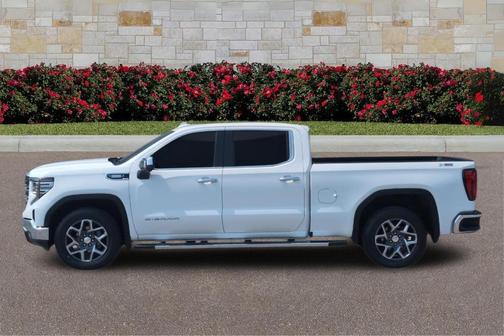 Summit White 2023 GMC Sierra 1500 SLT