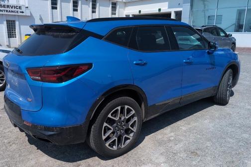 Rip Tide Blue 2024 Chevrolet Blazer RS