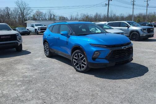 Rip Tide Blue 2024 Chevrolet Blazer RS