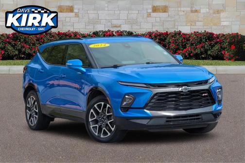 Rip Tide Blue 2024 Chevrolet Blazer RS