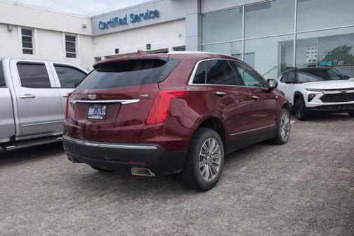 Red 2017 Cadillac XT5 Luxury