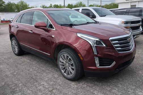 Red 2017 Cadillac XT5 Luxury
