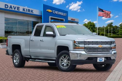 Silver Ice Metallic 2017 Chevrolet Silverado 1500 LT