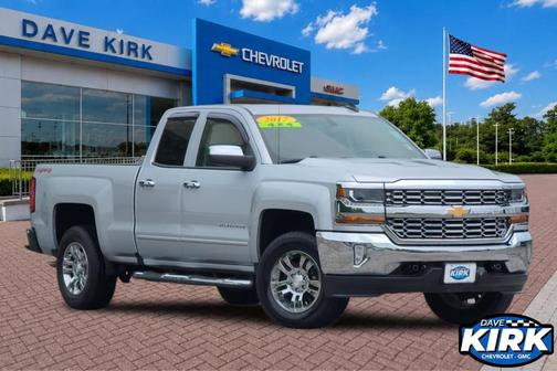 Silver Ice Metallic 2017 Chevrolet Silverado 1500 LT