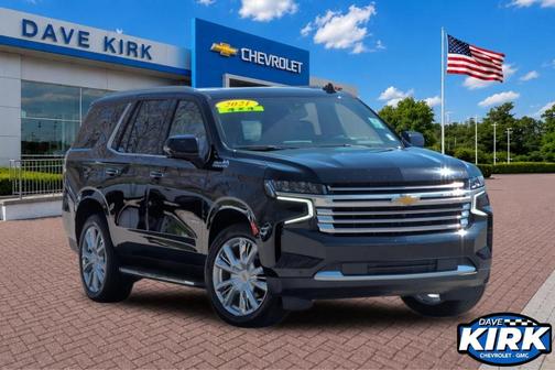 Black 2021 Chevrolet Tahoe High Country