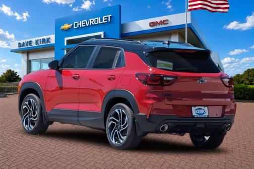 Red 2026 Chevrolet Trailblazer RS