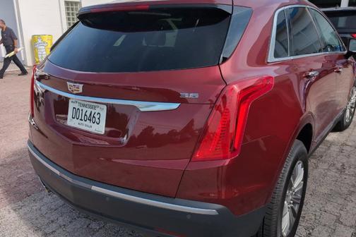 Red 2018 Cadillac XT5 Luxury