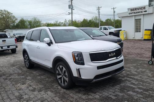 Glacial White Pearl 2022 Kia Telluride EX