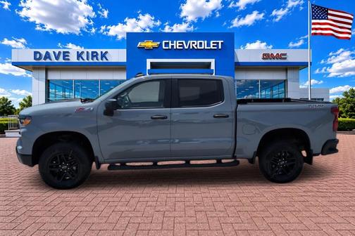 Slate Gray Metallic 2024 Chevrolet Silverado 1500 Custom Trail Boss