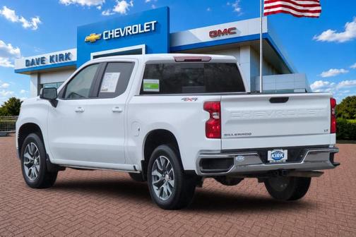 Summit White 2025 Chevrolet Silverado 1500 LT