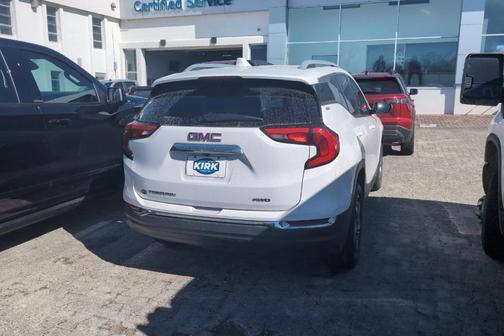 Summit White 2020 GMC Terrain SLT