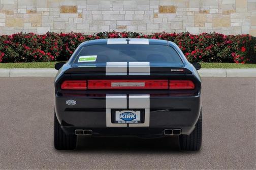 Black Clearcoat 2012 Dodge Challenger SRT8 392