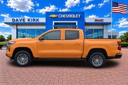 Orange 2026 Chevrolet Colorado LT