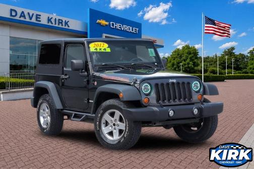 Black Clearcoat 2012 Jeep Wrangler Rubicon