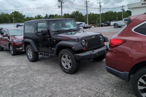 Black Clearcoat 2012 Jeep Wrangler Rubicon