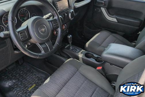 Black Clearcoat 2012 Jeep Wrangler Rubicon