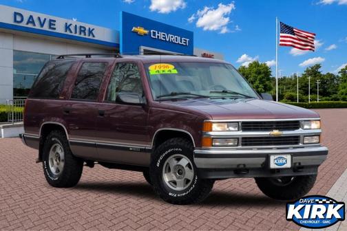 Maroon 1996 Chevrolet Tahoe
