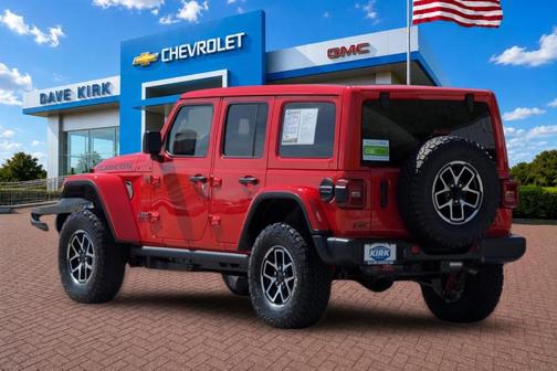 Firecracker Red Clearcoat 2026 Jeep Wrangler Rubicon
