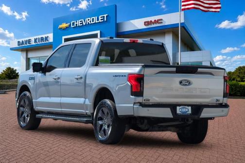 Silver Metallic 2025 Ford F-150 Lightning Flash