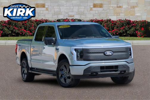 Silver Metallic 2025 Ford F-150 Lightning Flash