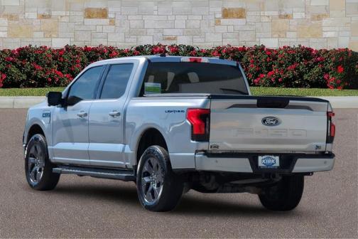 Silver Metallic 2025 Ford F-150 Lightning Flash
