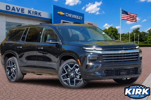 Black Metallic 2026 Chevrolet Traverse High Country