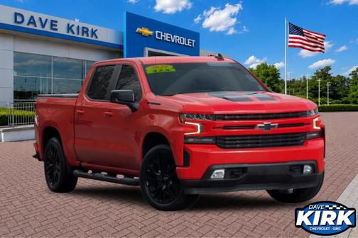 Red 2022 Chevrolet Silverado 1500 Limited RST