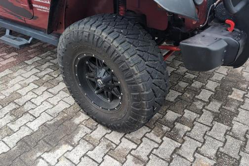 Deep Cherry Red Crystal Pearlcoat 2012 Jeep Wrangler Unlimited Sport