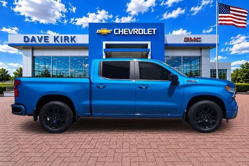 Rip Tide Blue 2025 Chevrolet Silverado 1500 RST