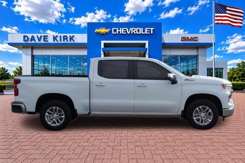 Summit White 2025 Chevrolet Silverado 1500 LT