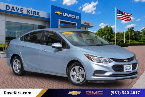 Arctic Blue 2017 Chevrolet Cruze LS