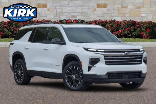 Summit White 2026 Chevrolet Traverse LT