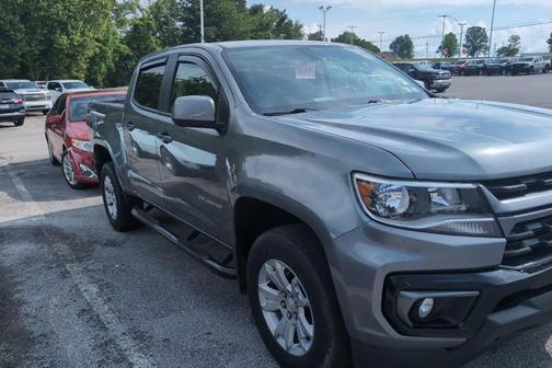 Steel Metallic 2022 Chevrolet Colorado LT