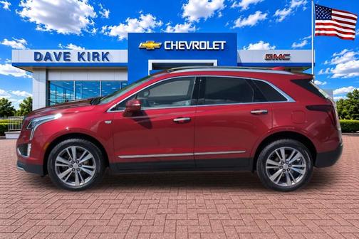 Red 2020 Cadillac XT5 Premium Luxury