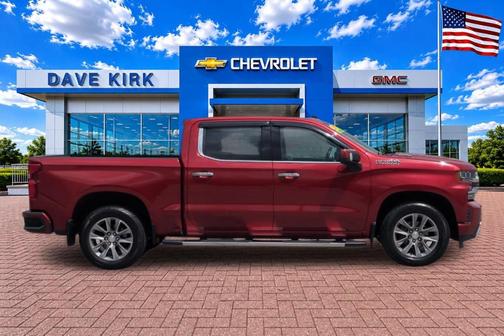 Cherry Red 2021 Chevrolet Silverado 1500 High Country