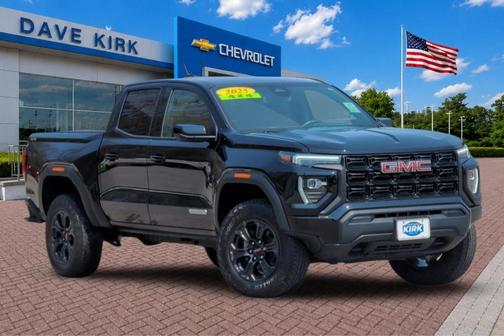 Onyx Black 2025 GMC Canyon Elevation