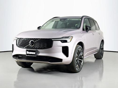 Aurora Blue 2026 Volvo XC90 Plug-In Hybrid Ultra Dark Theme, T8 AWD, Electric/Gasoline, 6 Seats