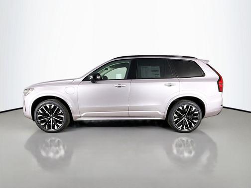 Aurora Blue 2026 Volvo XC90 Plug-In Hybrid Ultra Dark Theme, T8 AWD, Electric/Gasoline, 6 Seats