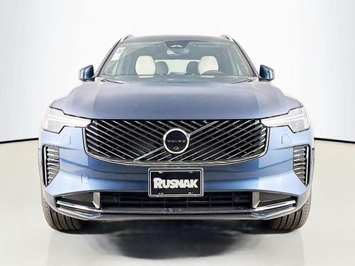Denim Blue Metallic 2026 Volvo XC90 Plus, B6 AWD Gas (mild hybrid), Gasoline, Bright, 7 Seats