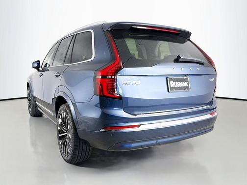 Denim Blue Metallic 2026 Volvo XC90 Plug-In Hybrid Ultra, T8 AWD, Electric/Gasoline, Bright, 7 Seats